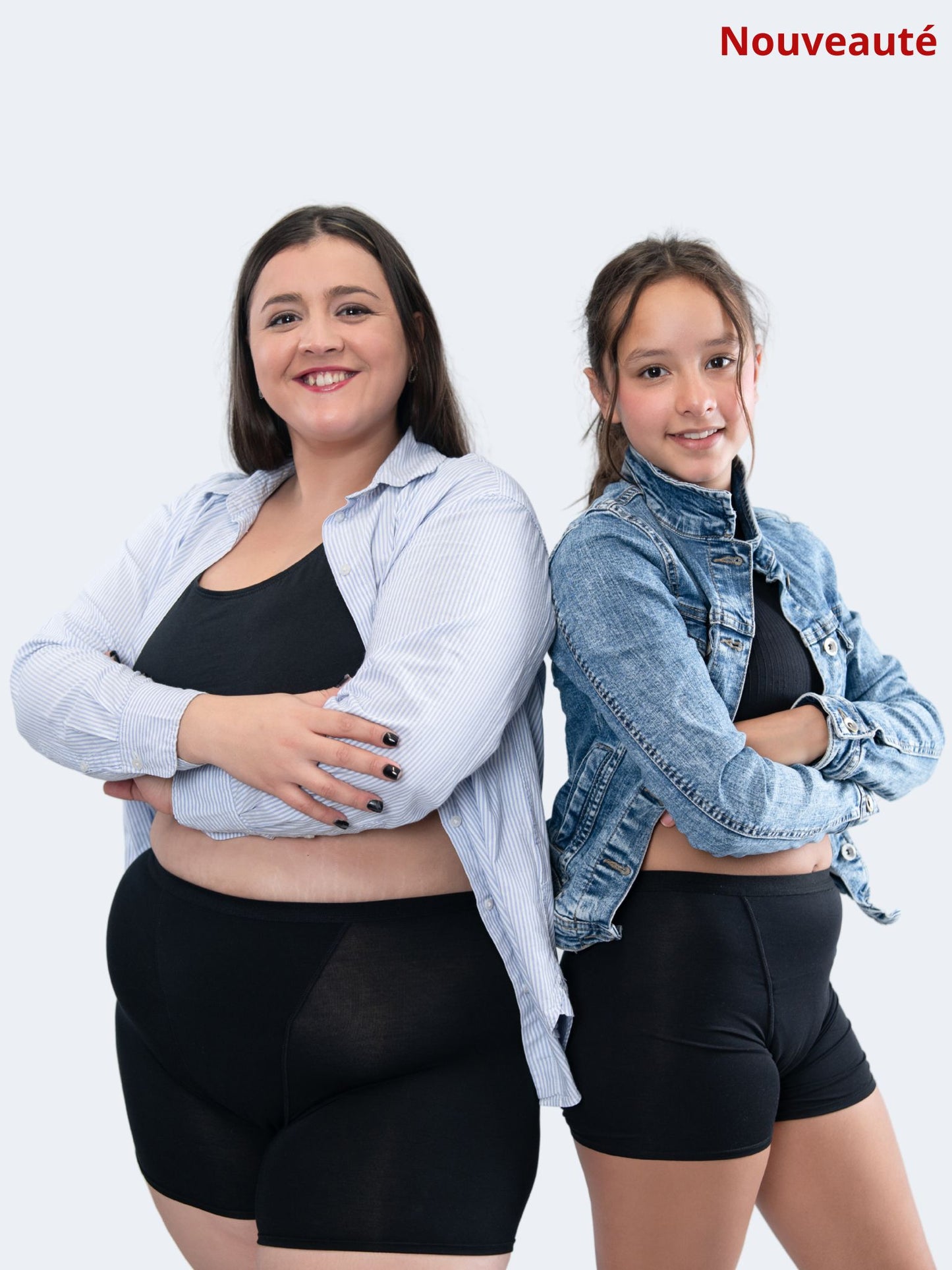 Boxer menstruel Qoozi pour flux super abondant, offrant une sécurité étendue et anti-fuite jusqu’à 12 heures. Ideal pour un confort optimal la nuit, pour les règles très abondantes. »