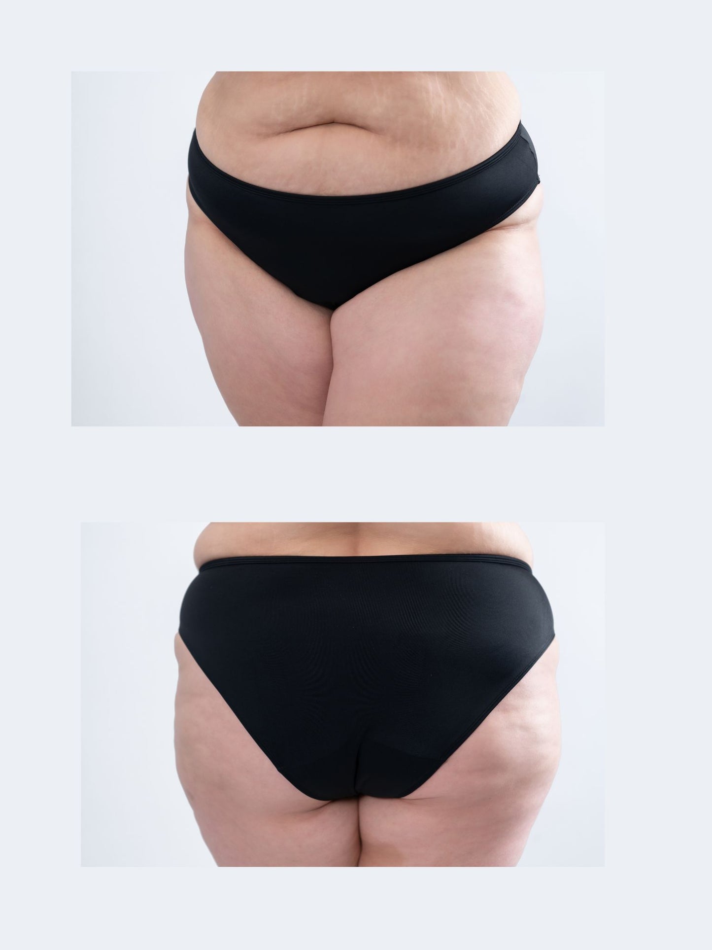 Culotte de bain menstruelle Qoozi pour adulte grande taille , conçu pour offrir une protection à la mer.
