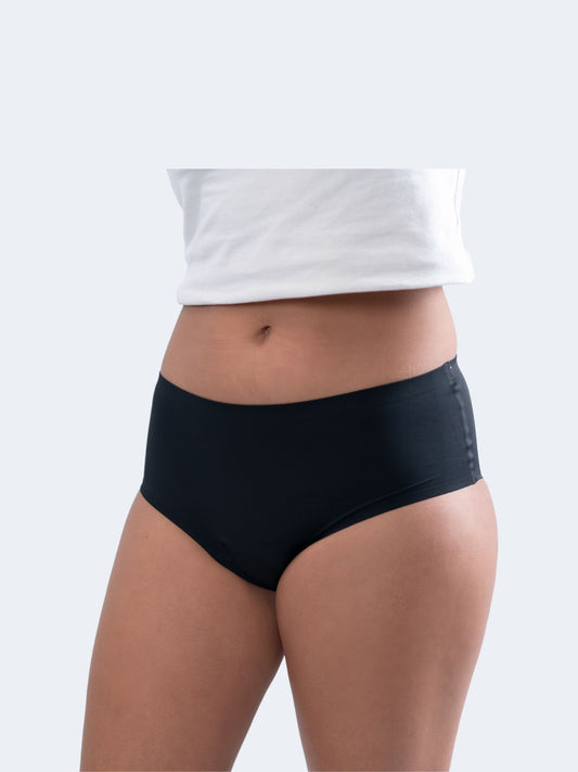 Shorty menstruel sans couture pour ado - Flux moyen à abondant