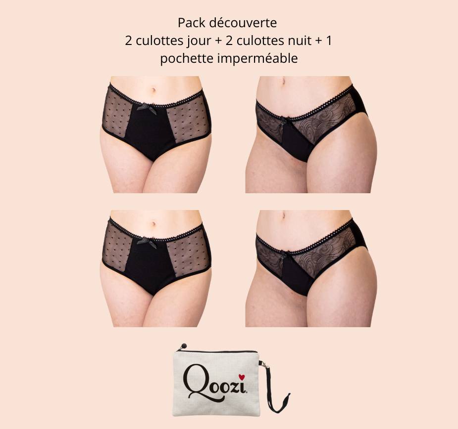 Coffret Culotte flux 🩸🩸 et 🩸🩸🩸